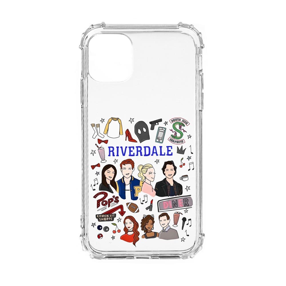 Husa Anti Shock, Compatibila Cu Apple iPhone 11, Riverdale, Silicon Premium, Rezistenta, 607