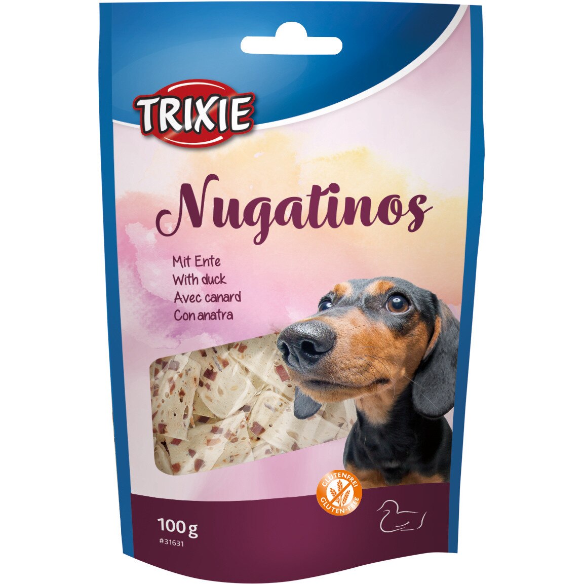 Nugatinos Trixie cu rata 100g 31631