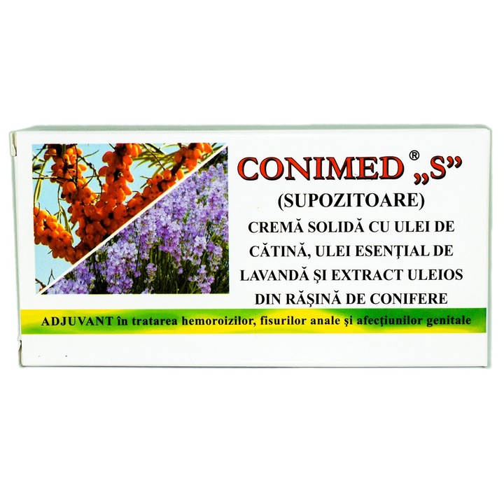 Conimed S Supozitoare 10*1 gr