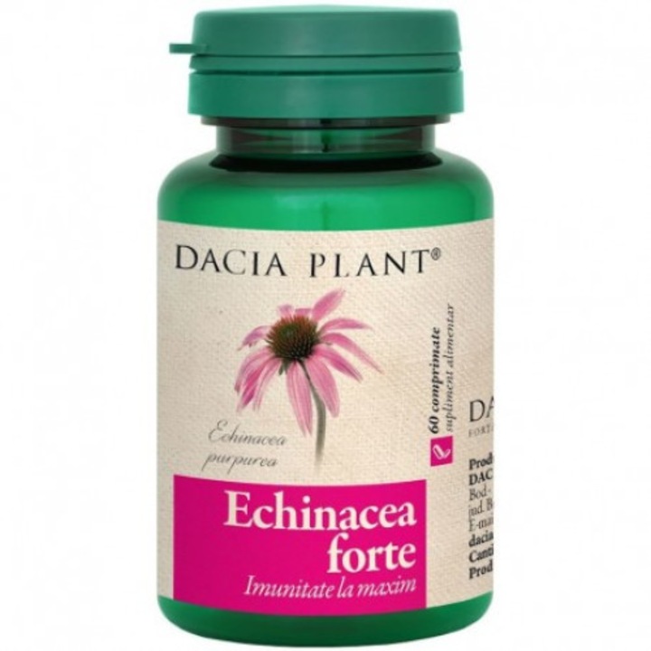 Echinaceea forte 60 comprimate Dacia Plant