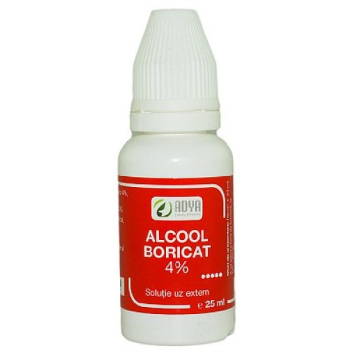 Bóralkohol 4% 25ml Adya Green Pharma