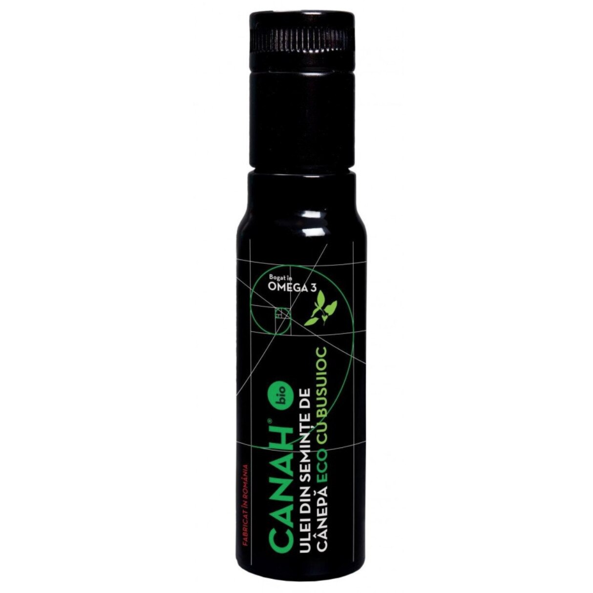 Canah hemp oil basil eco 100ml (ulei canepa cu busuioc) Canah