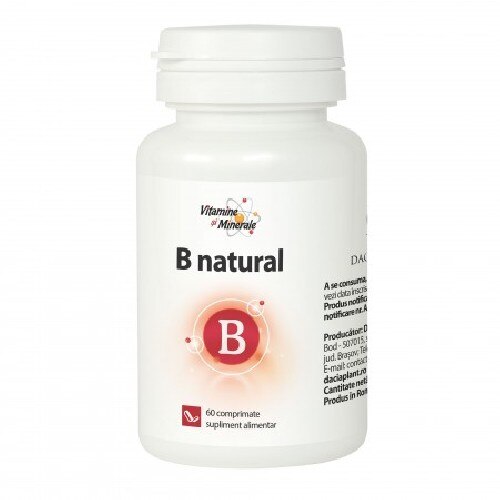 Vitamina B 60 comprimate Dacia Plant