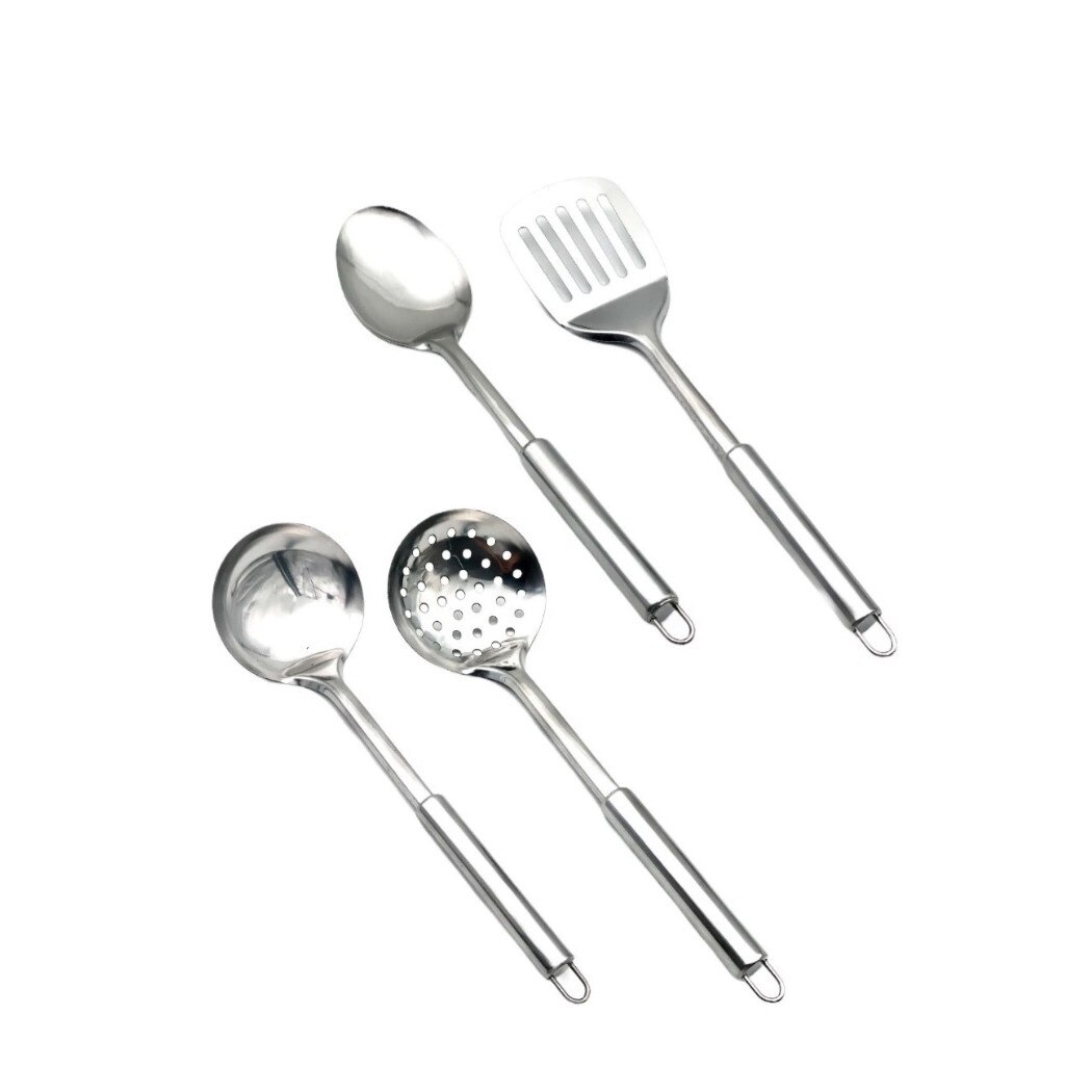 Set 4 ustensile de bucatarie, metal