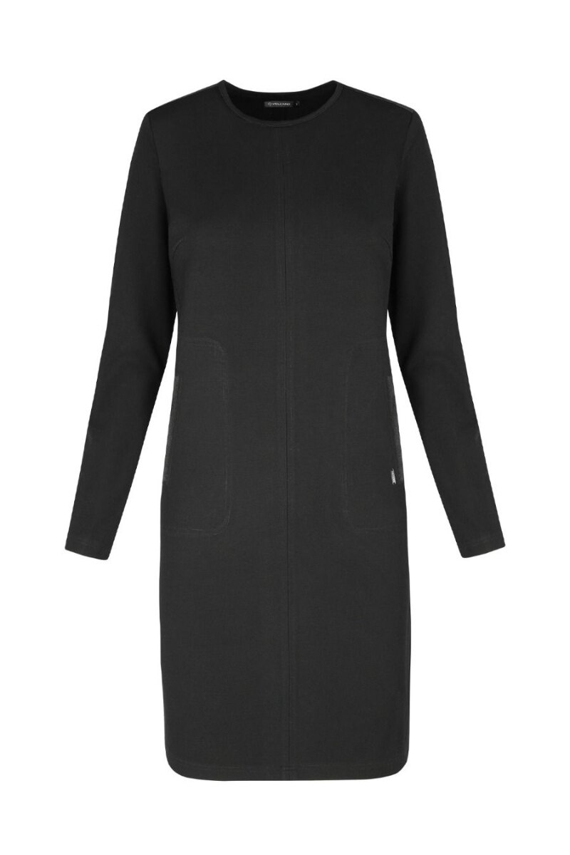 Rochie G-SONIA, Volcano, Viscoza/Poliester, Negru