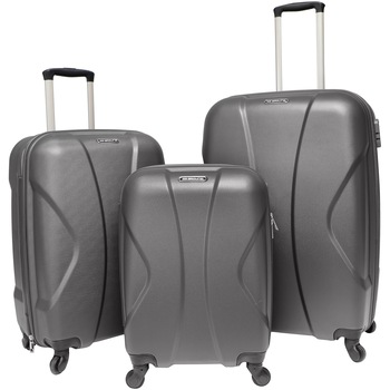 Set 3 trolere BIGGER, ABS, marime S+M+L, culoare dark grey Set 3 trolere BIGGER, ABS, marime S+M+L, culoare dark grey