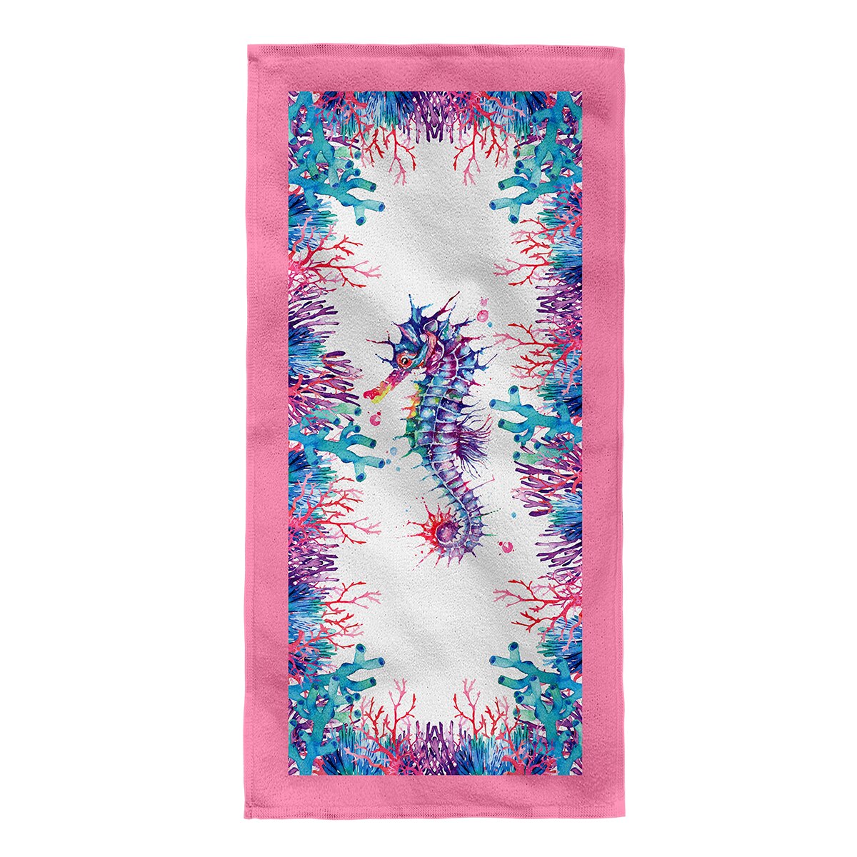 Prosop Seahorse Aglika, 76x152 cm, multicolor