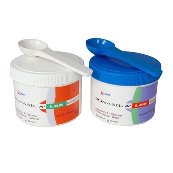 Silicon de aditie, Bonasil A+ Lab Putty, pe baza de polysiloxan, precizie inalta, uz multiplu in laborator, 300ml baza, 300ml catalizator, lingurite, 1 set Silicon de aditie, Bonasil A+ Lab Putty, pe baza de polysiloxan, precizie inalta, uz multiplu in laborator, 300ml baza, 300ml catalizator, lingurite, 1 set