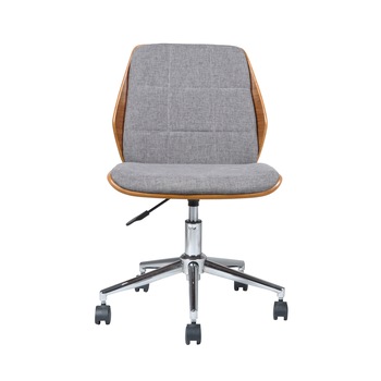 Scaun directorial Oberon Unic Spot, textil, lemn curbat, inaltime reglabila, mecanism cu balans, gri Scaun directorial Oberon Unic Spot, textil, lemn curbat, inaltime reglabila, mecanism cu balans, gri