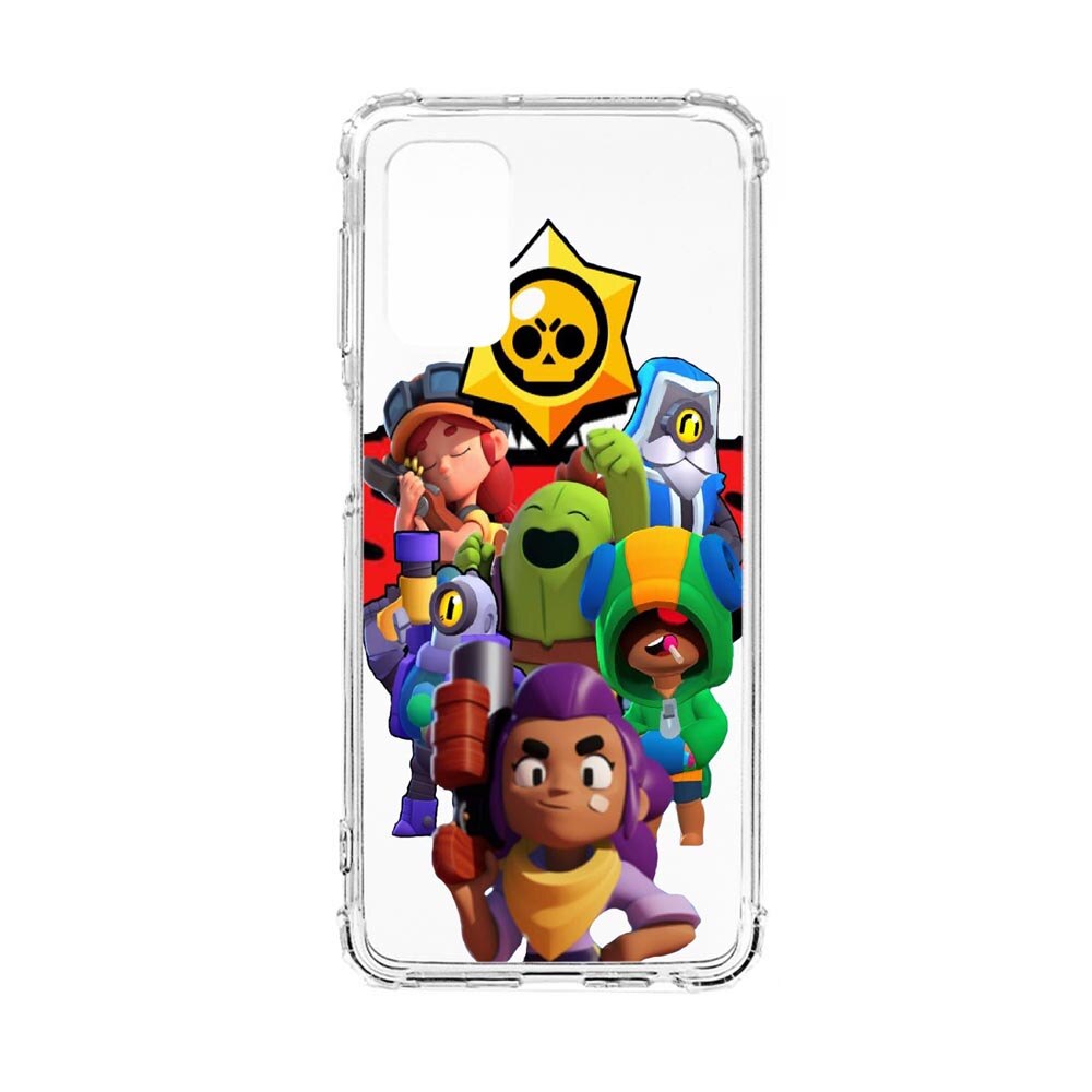 Husa Anti Shock, Compatibila Cu Xiaomi Poco M3 / Redmi 9T, Brawl Stars, Silicon Premium, Rezistenta, 698