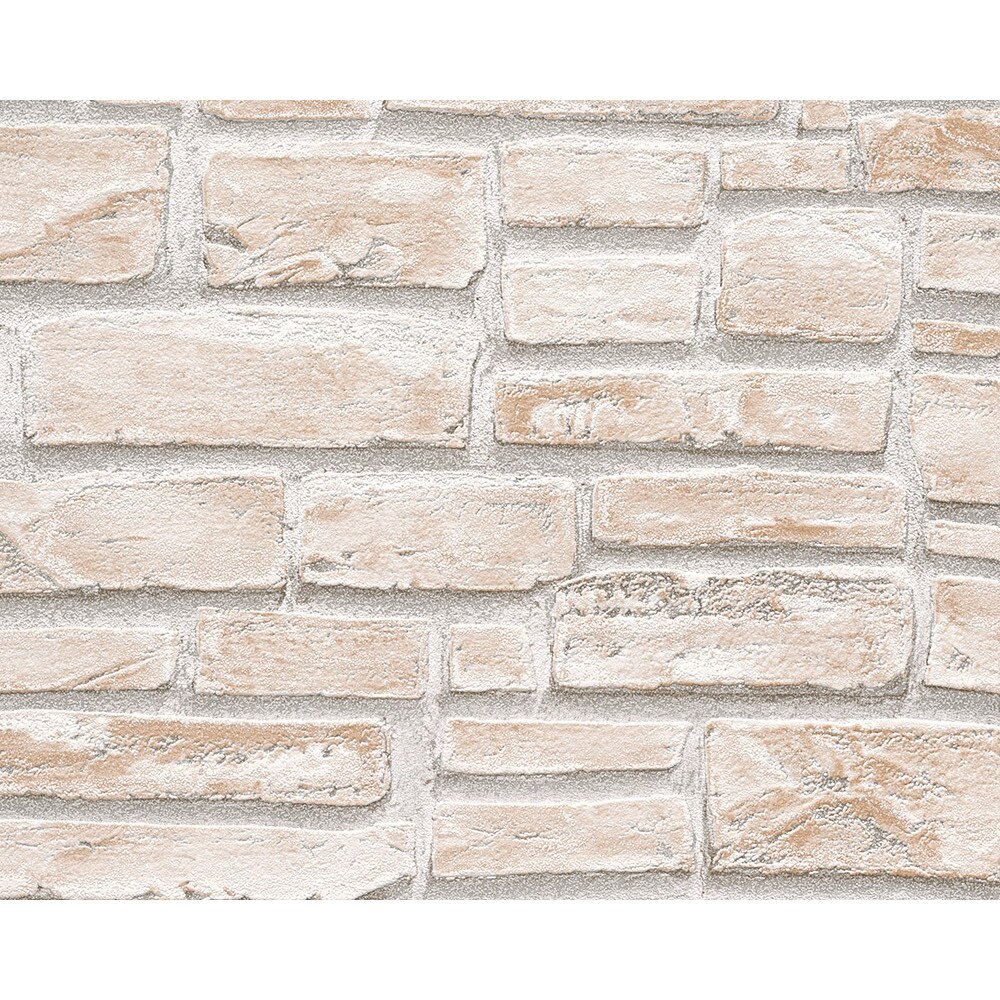 Tapet, AS Creation 662125, Bej/Crem/Alb, 10.05 x 0.53 m