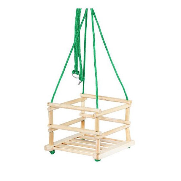 Leagan pentru copii din lemn, HDR