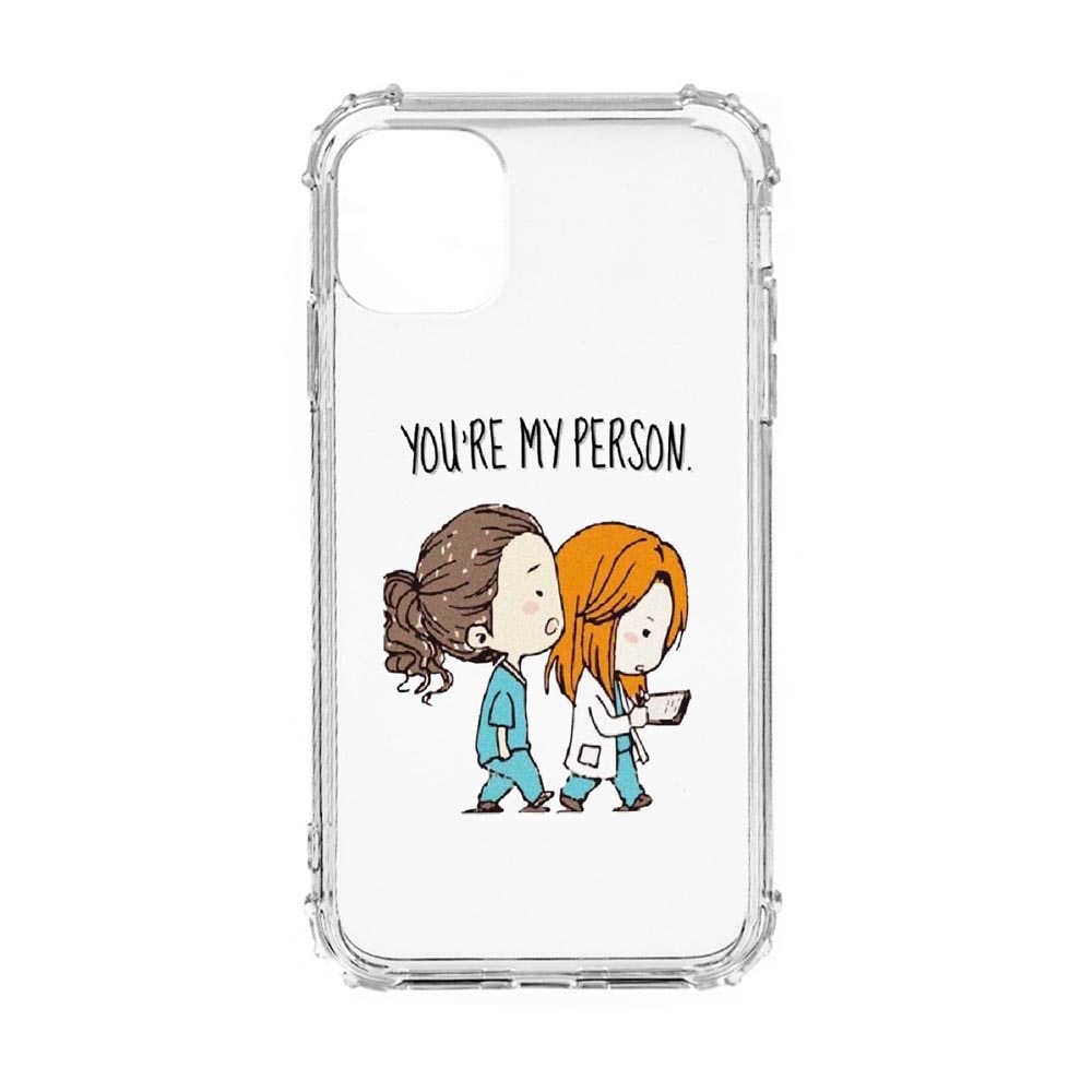 Husa Anti Shock, Compatibila Cu Apple iPhone 11, Grey's Anatomy, Silicon Premium, Rezistenta, 702
