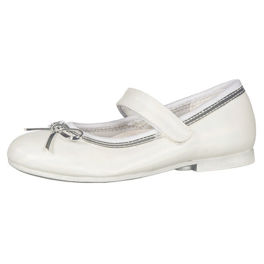 Pantofi pentru fete American Club 259/17A, Alb 26 EU