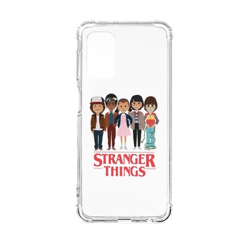 Husa Anti Shock, Compatibila Cu Samsung Galaxy A51, Stranger Things, Silicon Premium, Rezistenta, 722 Husa Anti Shock, Compatibila Cu Samsung Galaxy A51, Stranger Things, Silicon Premium, Rezistenta, 722