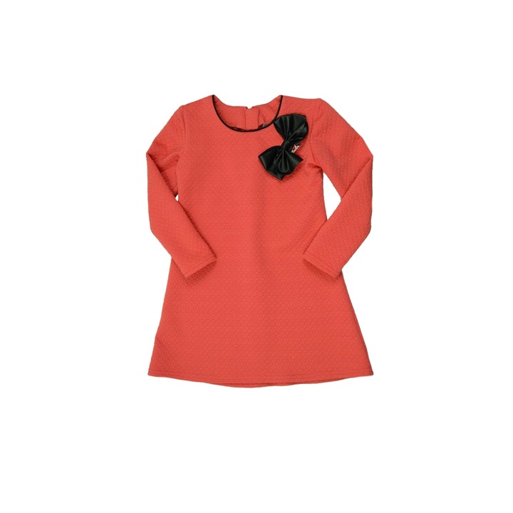 Elegáns ruha lányoknak Mini Junior MDI58-128, Piros 128 CM