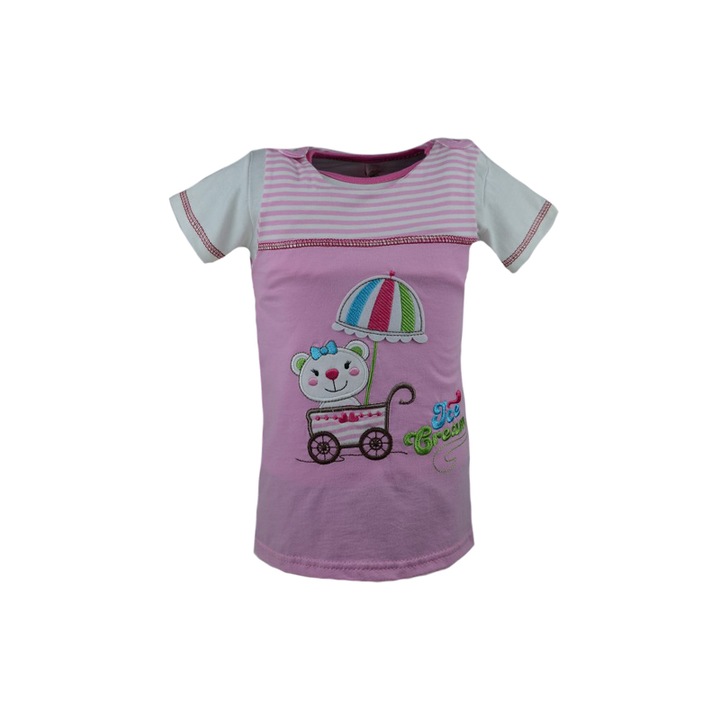 Rochita de vara pentru fete Koala Ice Cream 04-380, Roz 1960