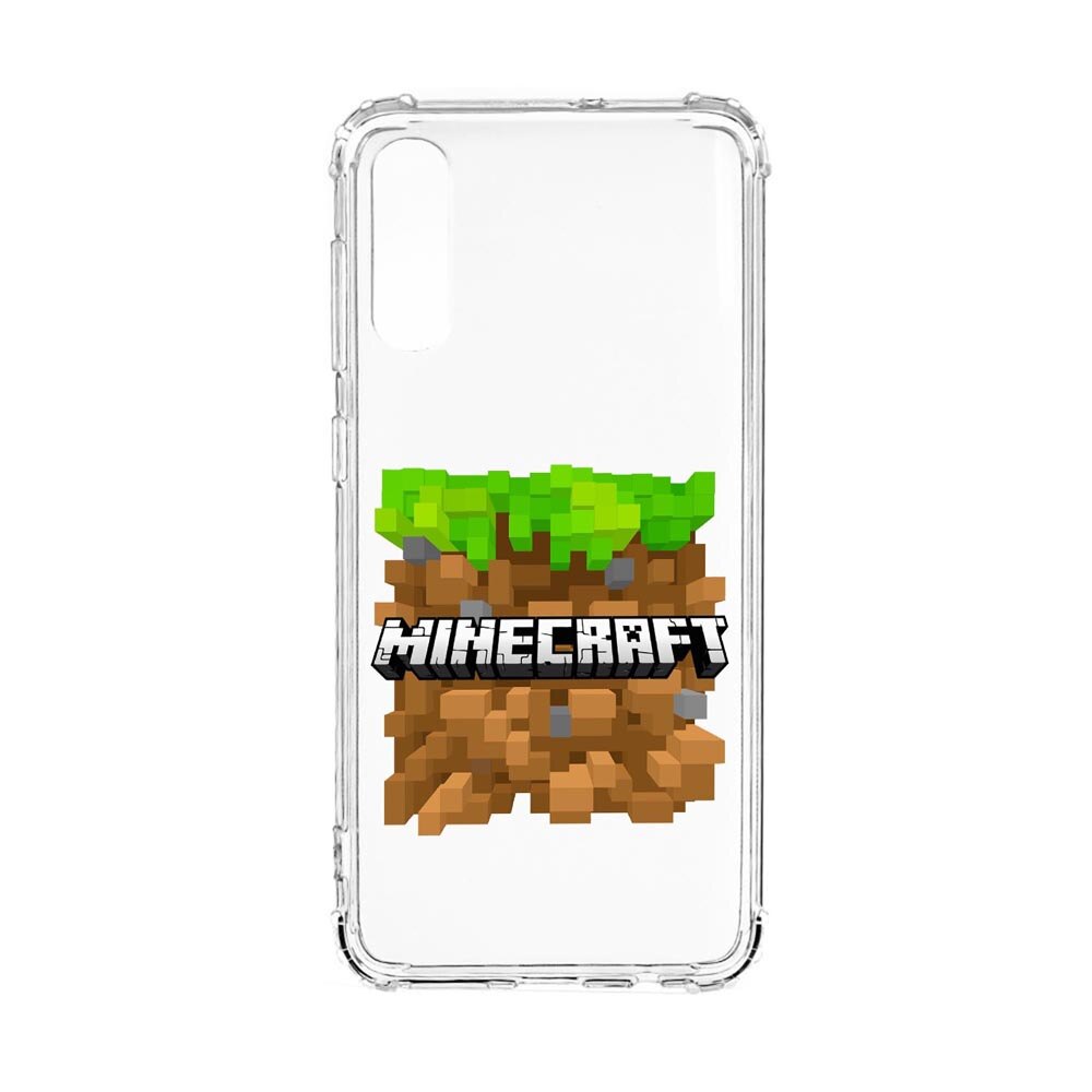 Husa Anti Shock, Compatibila Cu Xiaomi Redmi 9A / Redmi 9AT, Minecraft, Silicon Premium, Rezistenta, 726