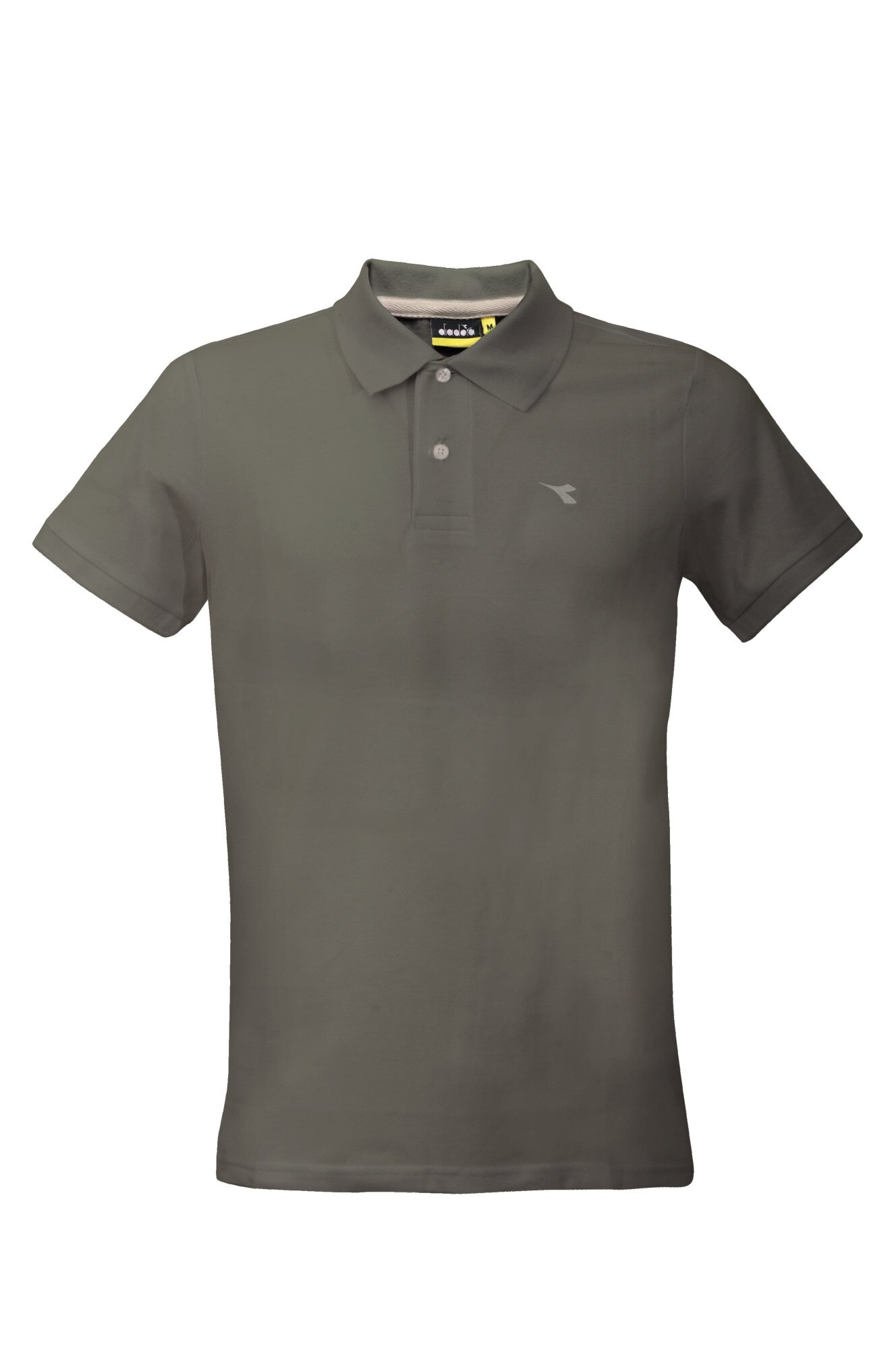 Tricou polo pentru barbati Diadora, Regular fit, Verde militar