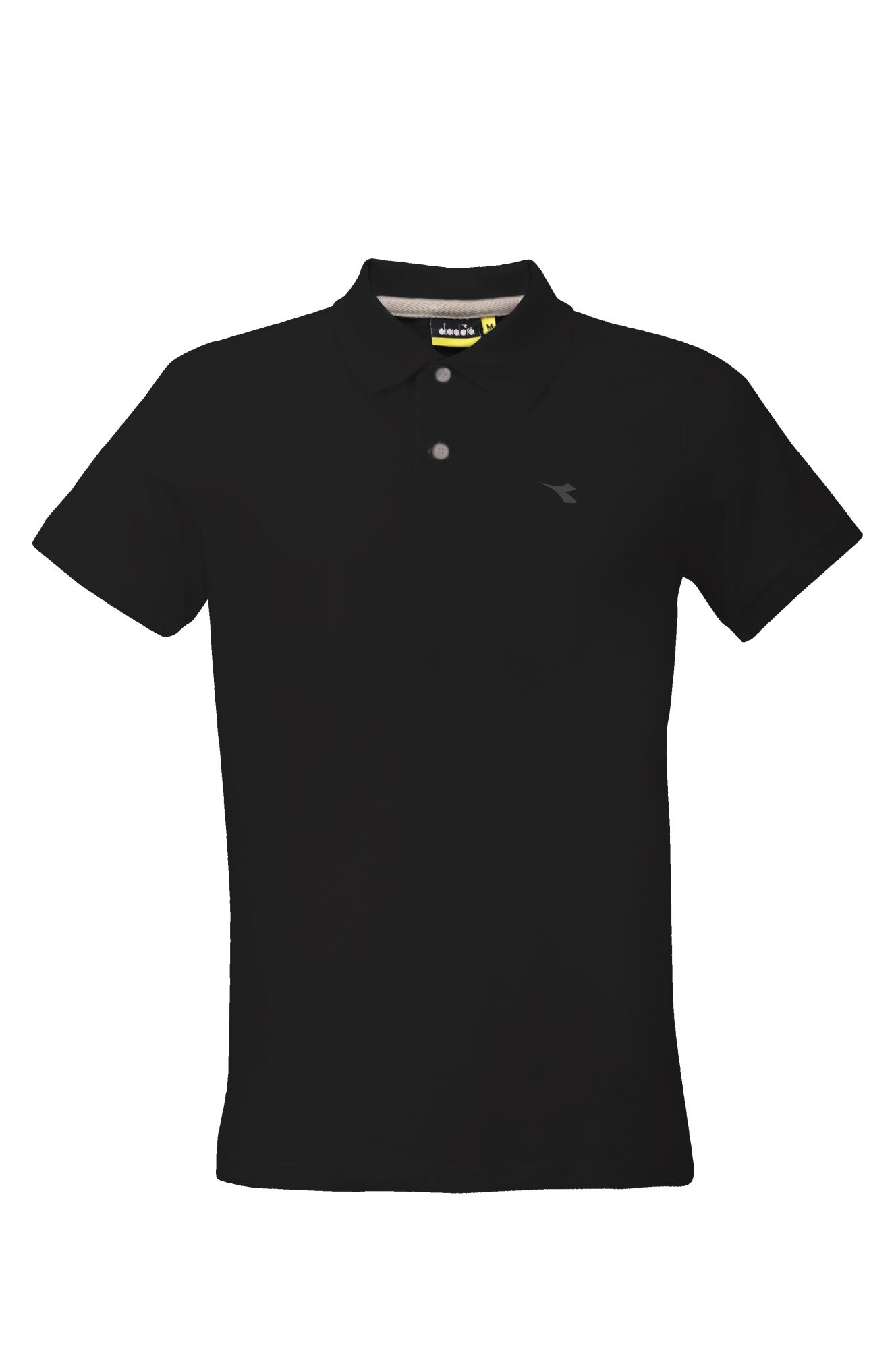 Tricou polo pentru barbati Diadora, Regular fit, Negru