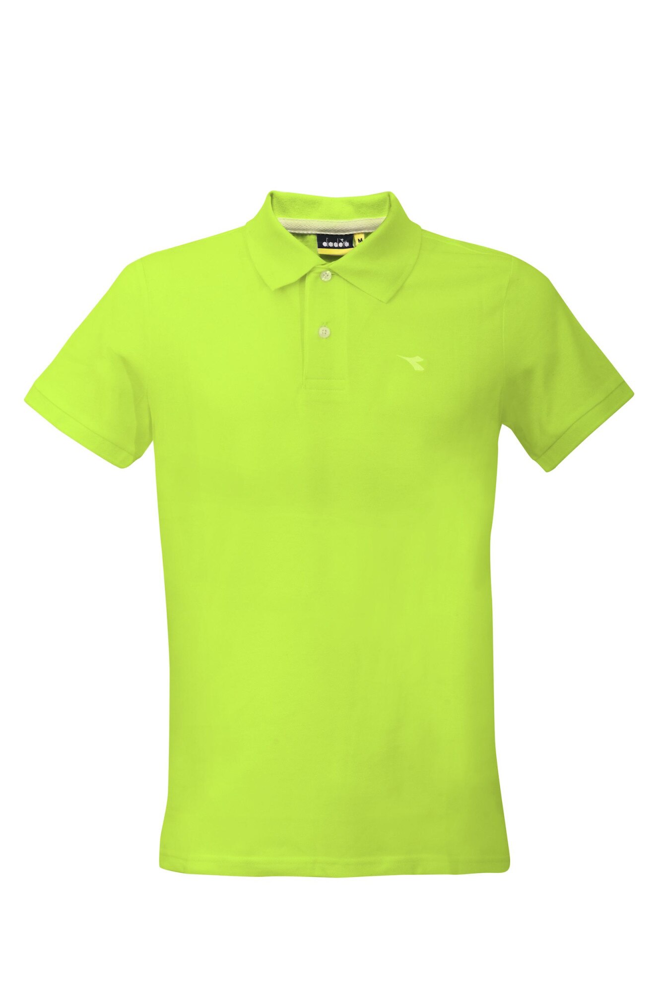 Tricou polo pentru barbati Diadora, Regular fit, Verde lime