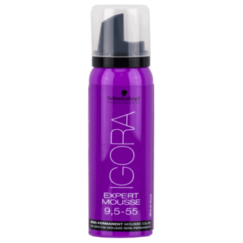 Spuma coloranta pentru par Schwarzkopf Professional Igora Royal Expert Mousse 9,5.55, 100 ml Spuma coloranta pentru par Schwarzkopf Professional Igora Royal Expert Mousse 9,5.55, 100 ml