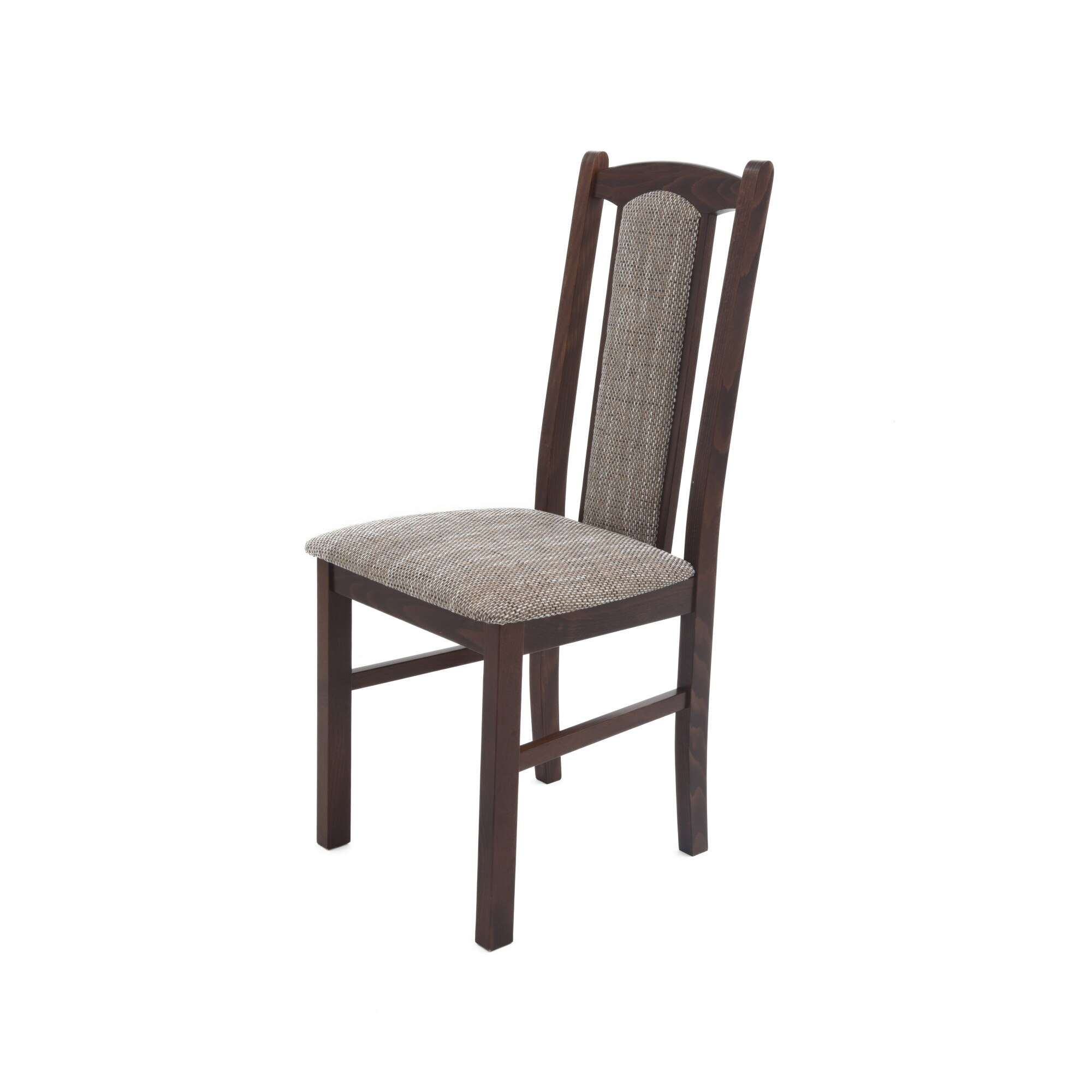 Scaun bucatarie, CB, S-37 O2, culoare Bej, Lemn maro roscat