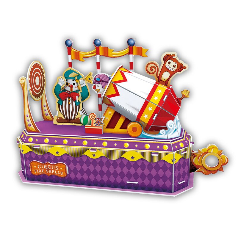 PUZZLE 3D - CBF1 - Tunul clown-ului