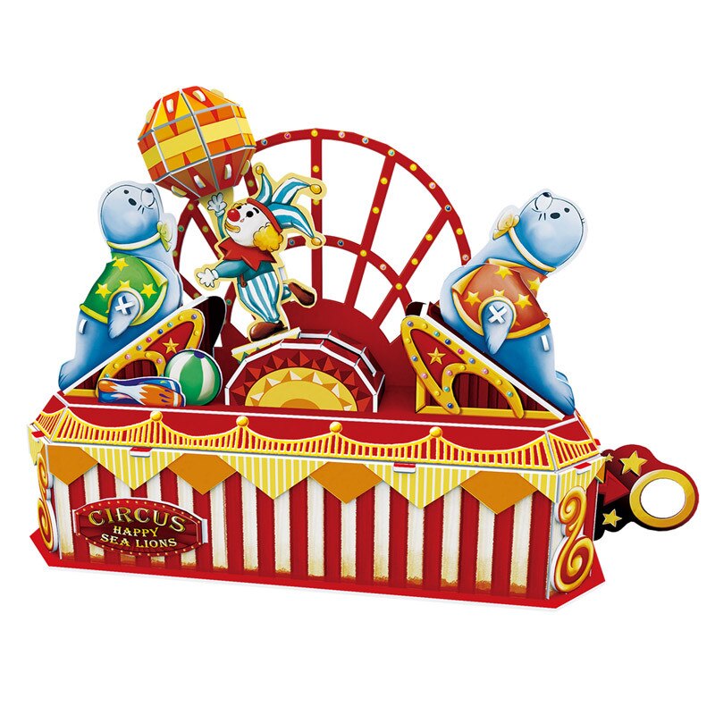 PUZZLE 3D - CBF1 - Leii de mare la circ