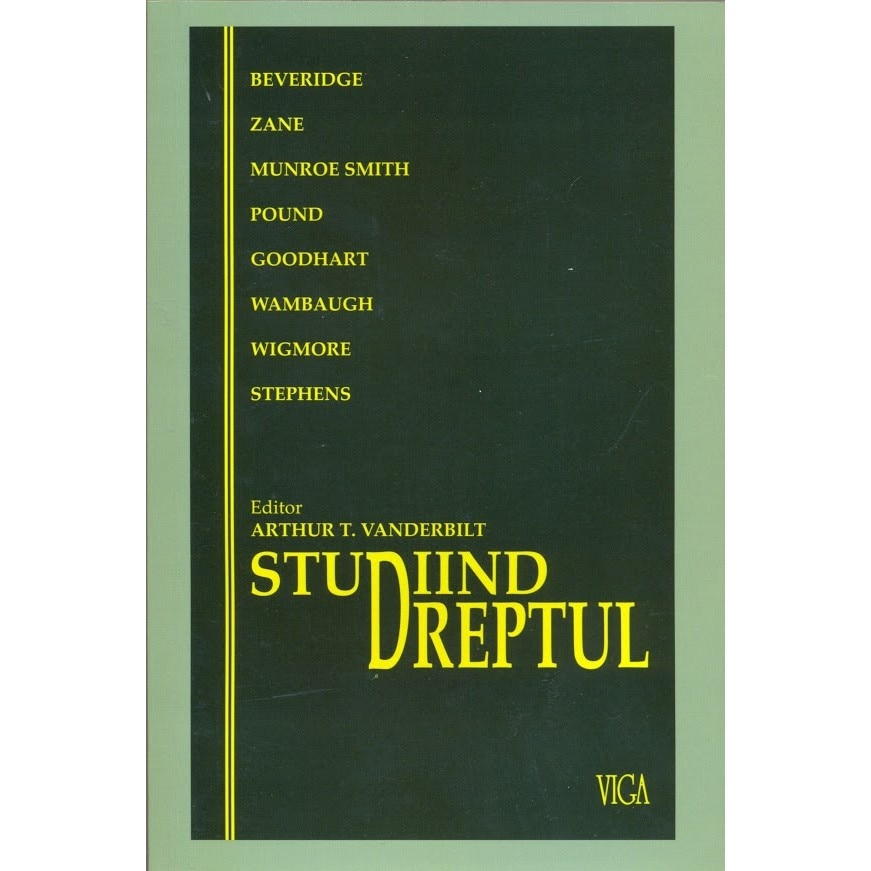 Studiind dreptul - Arthur T. Vanderbilt