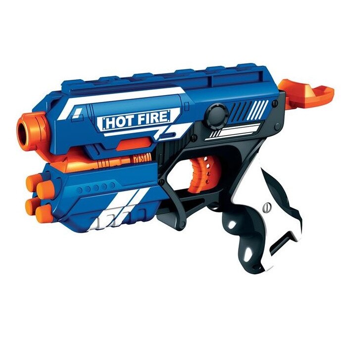 Pistol de Jucarie cu Sageti de Spuma