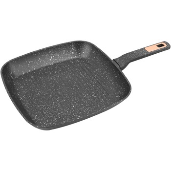 Tigaie grill Premium Antiaderenta, Amercook Brittany, Inductie, 28 x 4 cm Tigaie grill Premium Antiaderenta, Amercook Brittany, Inductie, 28 x 4 cm