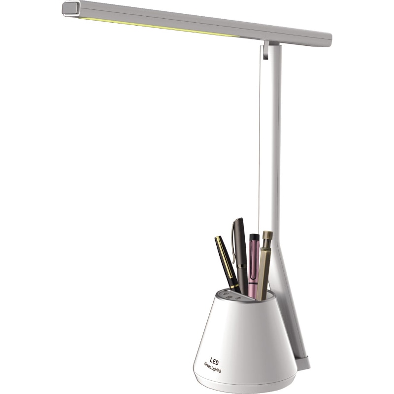 Lampa de birou Kaja Kiki, Lumina reglabila, LED, 45cm, Alb