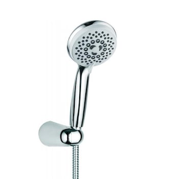 Set de dus Kroner Drip 50107059, para dus, 5 functii, 8-16 l/min, furtun 150cm, suport, Crom Set de dus Kroner Drip 50107059, para dus, 5 functii, 8-16 l/min, furtun 150cm, suport, Crom