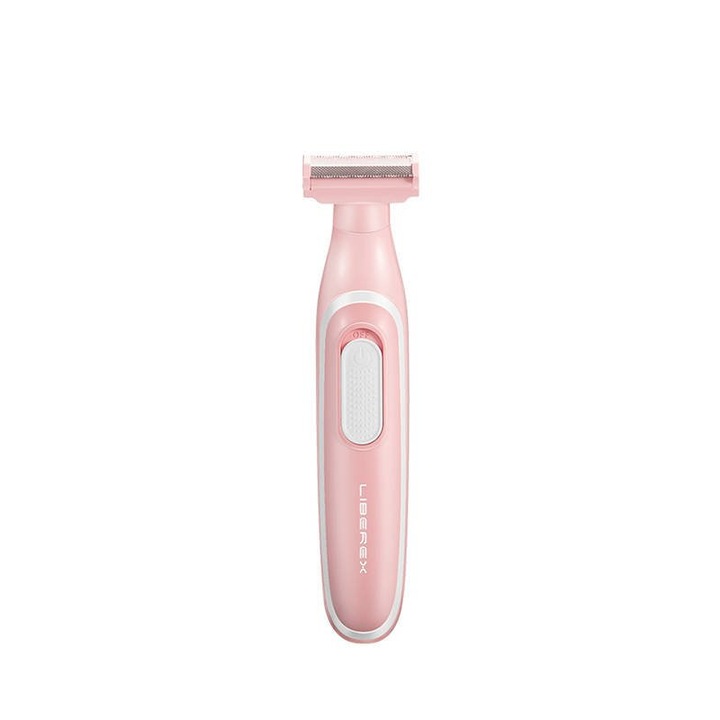 Liberex női borotva szőrtelenítő trimmer (rózsaszín)