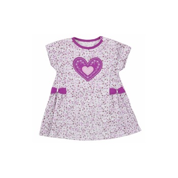 Rochie de vara pentru fete Koala Serduszko 2977AM1, Multicolor 74 cm Rochie de vara pentru fete Koala Serduszko 2977AM1, Multicolor 74 cm