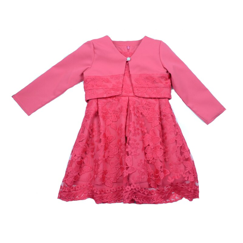 Rochita eleganta pentru fete Tylkomet TLKF2-98, Fucsia 98 CM Standard