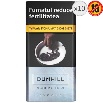 Cartus Dunhill Evoque Silver Cartus Dunhill Evoque Silver