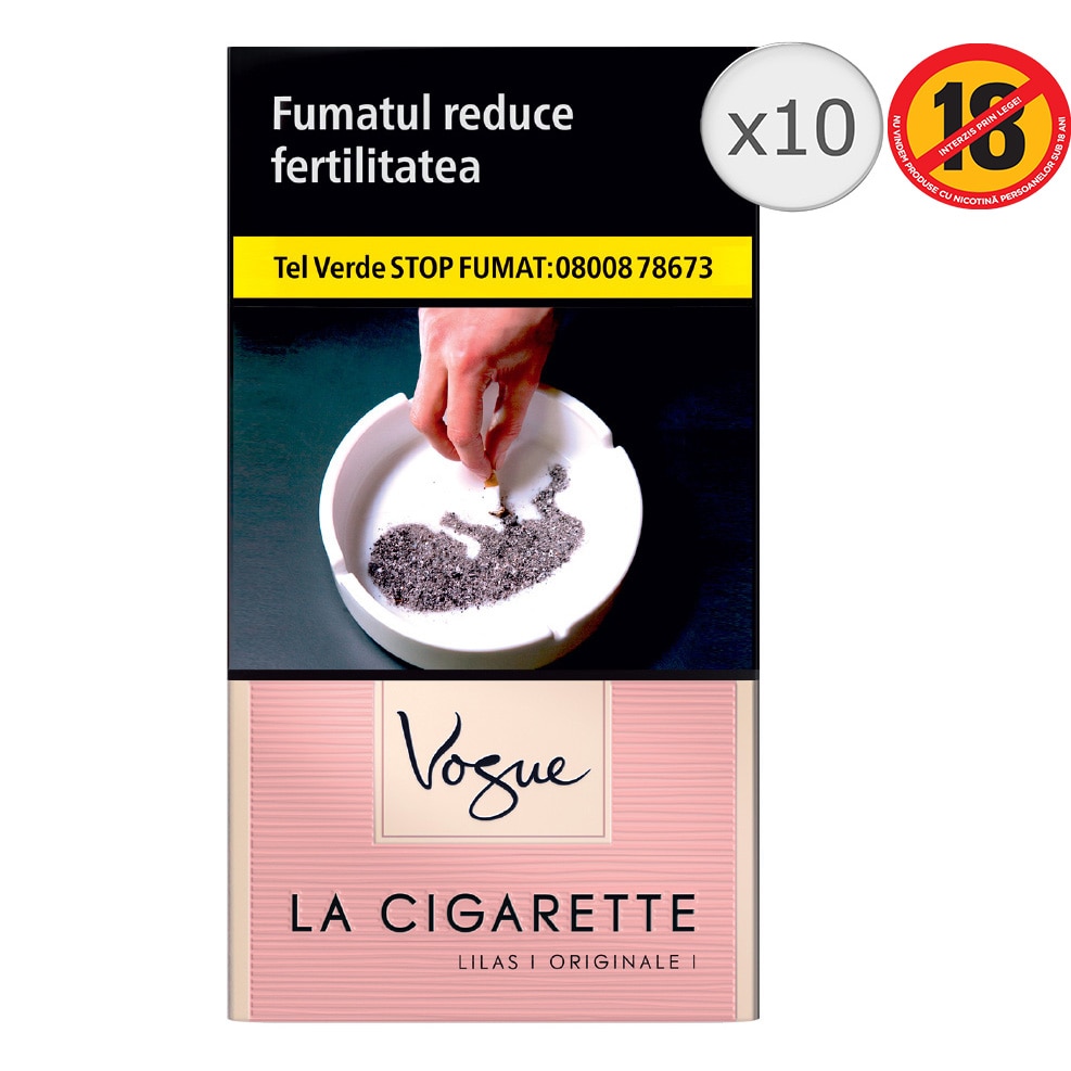 Cartus Vogue La Cigarette Lilas