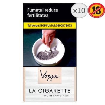 Cartus Vogue La Cigarette Ivoire Cartus Vogue La Cigarette Ivoire