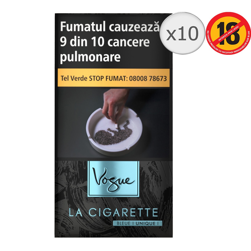 Cartus Vogue La Cigarette Unique Bleue eMAG.ro