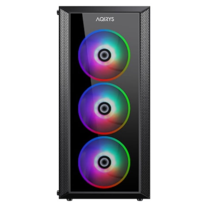 Sistem Desktop PC Gaming Intel Alder Lake i9-12900K pana la 5.2GHz, 32GB DDR4, SSD 1TB M.2 NVMe, nVidia RTX3060 12GB GDDR6, Carcasa LED RGB LED, Licenta Microsoft Windows 11 Professional