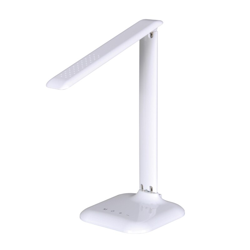 Lampa de birou Kaja Loko, Lumina ajustabila, LED, 32cm, Alb