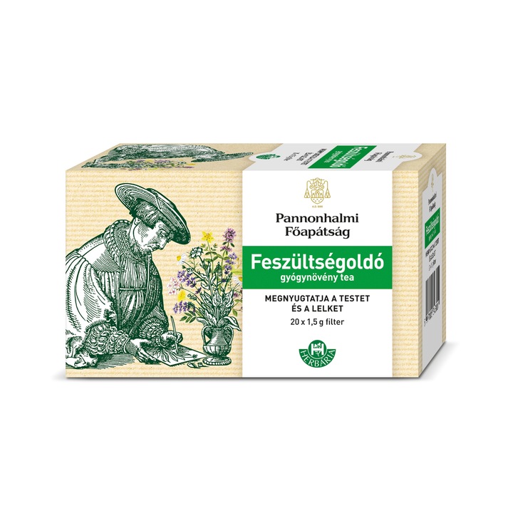 Pannonhalmi Feszültségoldó gyógynövény filt .tea 30g