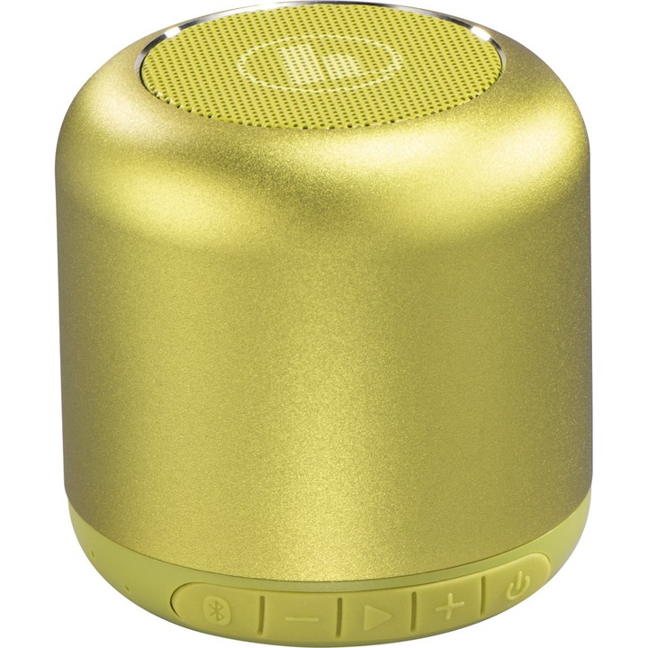 Boxa portabila Hama Bluetooth Drum 2.0 , 3,5 W, Galben-Verzui