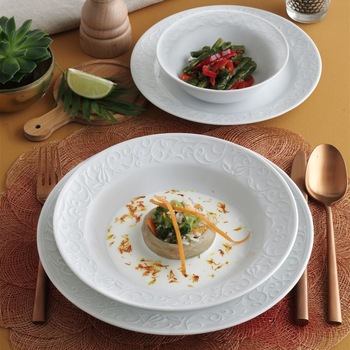 Serviciu de masa / set farfurii Kring Bahama, 24 piese, portelan Serviciu de masa / set farfurii Kring Bahama, 24 piese, portelan