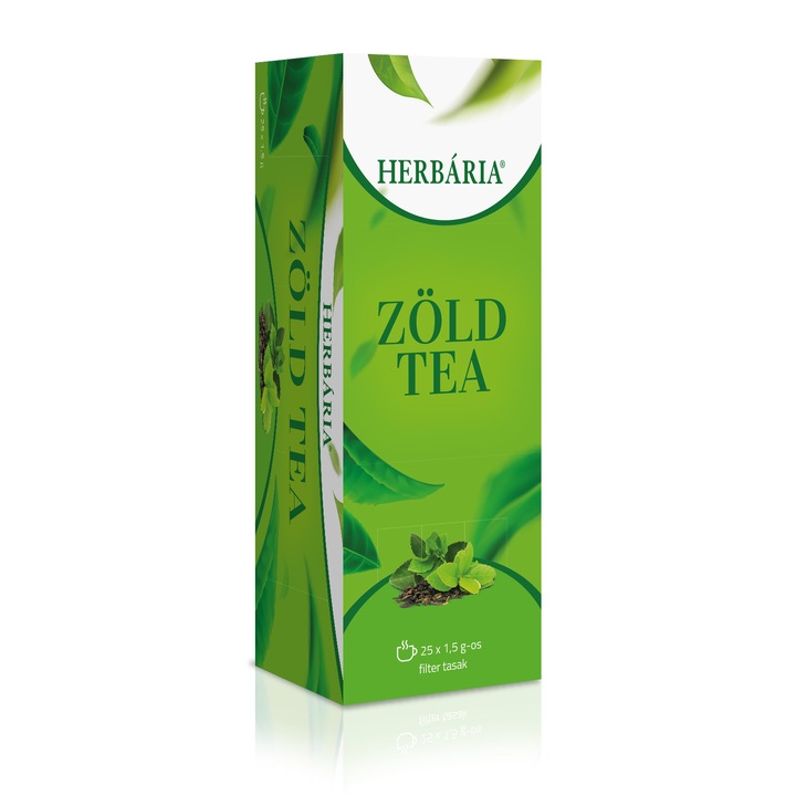 Herbária Zöld tea natúr filt. 37.5 g