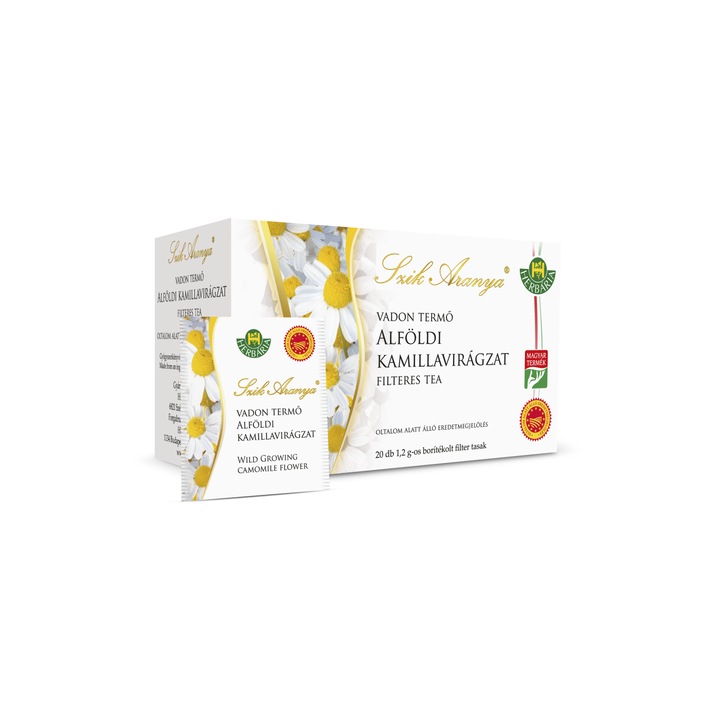 Herbária Szik Aranya Kamillavirágzat borítékolt filt.tea 24 g