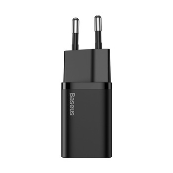 Incarcator universal Baseus Super Si 1C fast wall charger USB Type C 20 W Power Delivery black Incarcator universal Baseus Super Si 1C fast wall charger USB Type C 20 W Power Delivery black