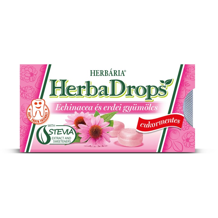 HerbaDrops echinacea cukorka 16g